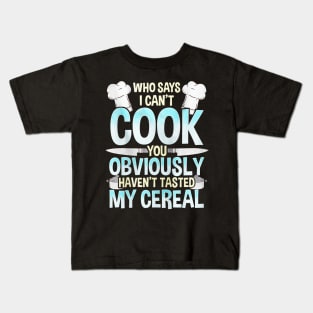 Funny Chef Gift Kids T-Shirt